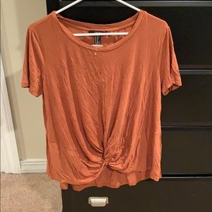 NWT Knot front tee